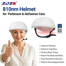 Photobiomodulation Brain Helmet 810nm Infrared Red Light Therapy for Alzheimer
