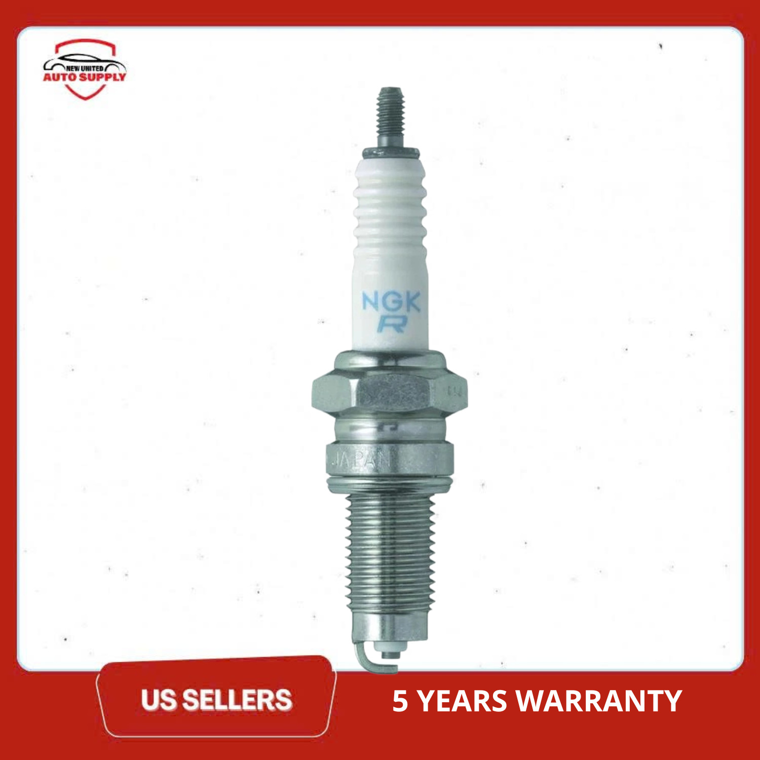 NGK DPR8Z 4730 Spark Plug 10-Pack Honda 98061-58616 Denso X24GPR-U