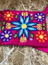 Beautiful Handmade Peruvian Crossbody Floral Bag