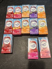 13 10-Packet Boxes Crystal Light Various Flavors On The Go Drink Mix