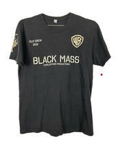 Black Mass 2014 Film Crew Shirt S DoubleSided Preowned