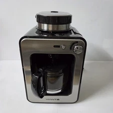 Vianté Mini Drip Coffee Maker Built-in Grinder Grind To Brew