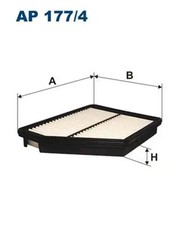 Luftfilter Filtereinsatz AP 177/4 FILTRON für HYUNDAI MATRIX