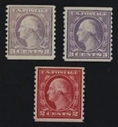 CKStamps: US Stamps Collection Scott#492 493 494 Mint NH OG 24 1/2mm