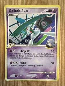 Gallade 4 - 20/111 - Pokemon Rising Rivals Holo Card DMG