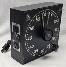 Vintage GraLab Darkroom Timer Model 300 CraLab Photography Tool 8.5" Metal Box