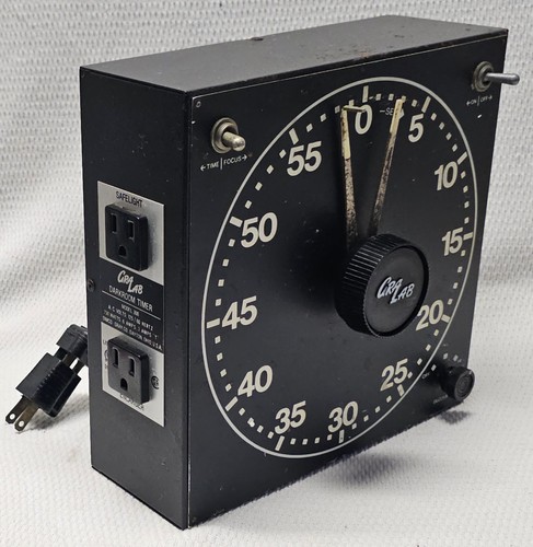 Vintage GraLab Darkroom Timer Model 300 CraLab Photography Tool 8.5 ...