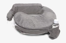 My Brest Friend  Deluxe Nursing Pillow - Evening Gray