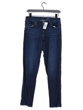 AG Adriano Goldschmied Women's Jeans W 28 in Blue Cotton