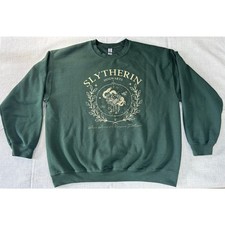 Harry Potter Slytherin Crewneck Sweatshirt Gr...