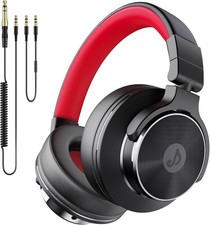 Wired Over Ear Headphones, Studio Monitor DJ with 50mm Drivers  1/4 Jack