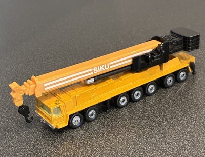 Siku Die Cast Mobilkran 14 Räder gelb LR 22064 (Maßstab 1:87)