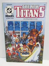 MAYFAIR GAMES DC HEROES ROLE PLAYING GAME THE NEW TEEN TITANS SOURCEBOOK 1990 