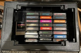 Atari 2600 System Bundle with Console, Games, Joysticks, Paddles. 