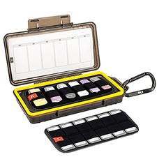 USB Flash Drive Case with Labels, Thumb Drive Holder Organizer, Shockproof
