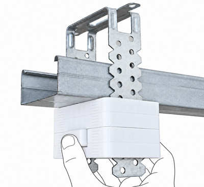 Nivellierhalter Trockenbau Decke Abhängen Direktabhänger CD60 Einhand Knauf