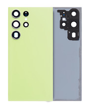 Back Cover Glass With Camera Lens For Galaxy S23 Ultra Service Pack Lime