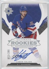 2019 Ultimate Collection Rookies 72/299 Tier 1 Autographed Libor Hajek Auto k4s