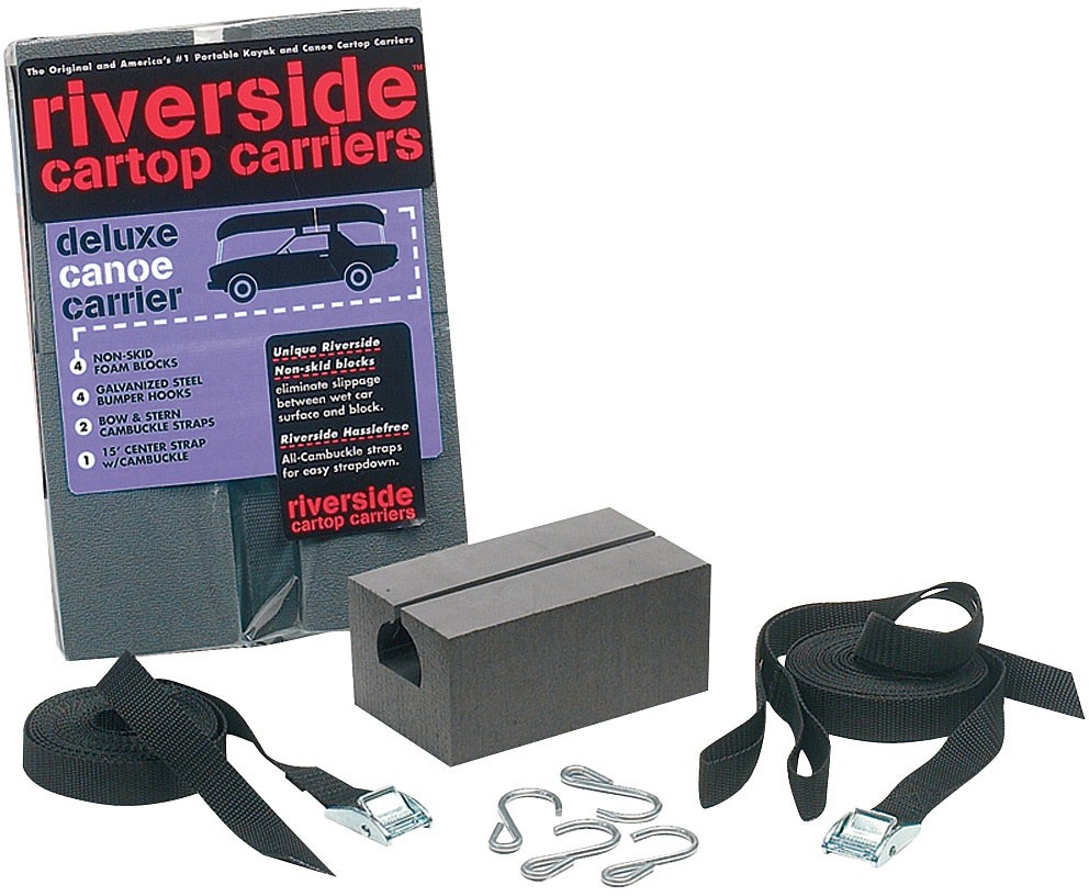 Комплект для переноски Riverside Canoe Carry Systems Deluxe Carrier Kit Нескользящий удобный для барной стойки 15390₽