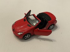 Modellautos WELLY SLK 350 rot