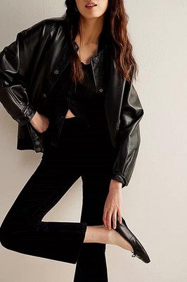 Free People In My Feelings Crop Bootleg Pant Size S