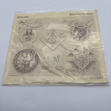 Vintage Craftaid Leather Template No. 3257 Mo...