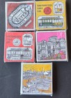 Vintage San Francisco Paper Cocktail Napkins New Sealed Lot of 5  Packs MCM  — photo 1