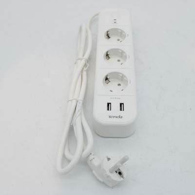 Tenda SP15 Smart Wi-Fi Steckdosenleiste mit 3 Steckdosen 16A, 3.68KW