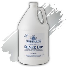 Goddard’s Silver Cleaner Dip Professional Tarnish Remover 1 Gallon for Jewelry