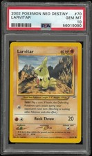 2002 Pokemon Neo Destiny Larvitar 70/105 PSA 10 on eBay
