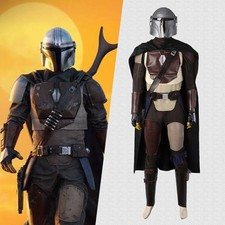 Star Wars The Mandalorian Season 2 S2 Cosplay Costume Beskar Armor Uniform Full