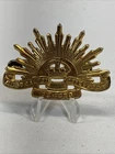 Australian Military Forces Rising Sun Hat Badge Post WW2