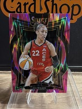 2025 Panini Select WNBA - Concourse A'ja Wilson #56 Pink Flash LAS VEGAS ACES