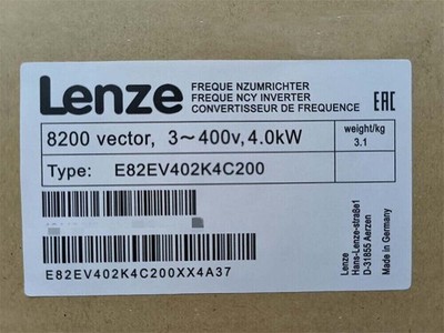 E82EV402K4C200 NEW LENZE E82EV402_4C200 Inverter 8200 Vector 4.0kW