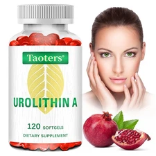 Urolithin A Capsules Energy Muscle Strength Skin Antioxidants 2000Mg 120 CT