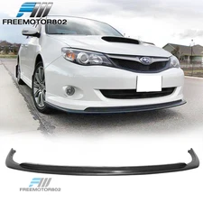 Front Bumper Lip Fits 08-10 Subaru Impreza WRX Premium CS Style Spoiler