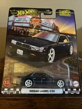 Hot Wheels Premium Boulevard #137 Nissan Laurel C33. * 1 BONUS CAR W/PURCHASE**
