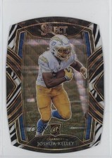 2020 Panini Select Club Level Zebra Prizm Die-Cut Joshua Kelley #279 17wc