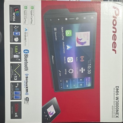 Pioneer DMH-W3000NEX 2 DIN Receiver Apple CarPlay Android Auto Bluetooth