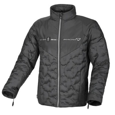 Heated Motorcycle Jacket for Men Macna Ascent Black 1656603-101