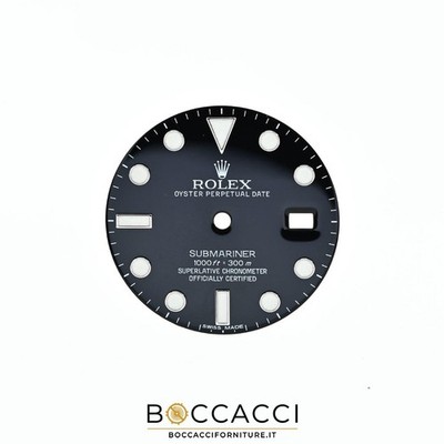 ROLEX (New) Black Dial for Submariner Date Ref. 116610 Chromalight Cali...