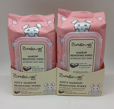 The Creme Shop Coconut Oil Makeup Removing Wipes 2-Pack   Gentle, Hydrating