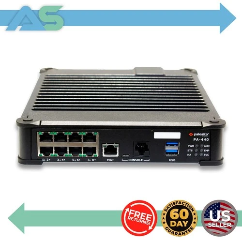 Palo Alto Networks PA-440 NGFW Firewall Security Appliance *No Power Supply*