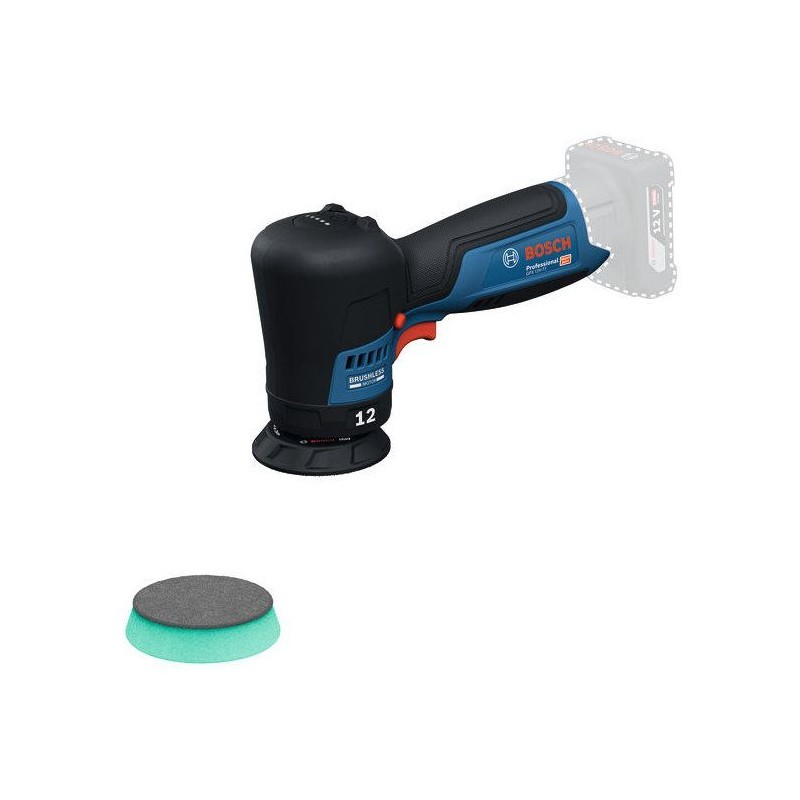 Polisseuse excentrique Bosch GPX 12V-77 pour corriger les micro-rayures sans effort