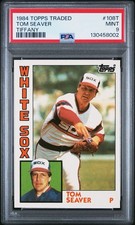 1984 Topps Traded Tiffany - Tom Seaver #108-T Tiffany PSA 9