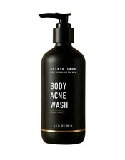 Men's Acen Shield Labs Body Wash 10 Benzoyl Peroxide Maximum Strength 8.5 FL OZ