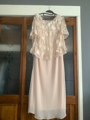 Beautiful Mother of The Bride Chesca Dress with Fascinator UK