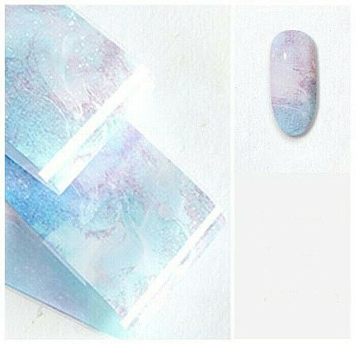 Nail Art Transfer Foil, Nail Foils, Galaxy, Flowers, Animal, Holo, UK Seller - Picture 28 of 51