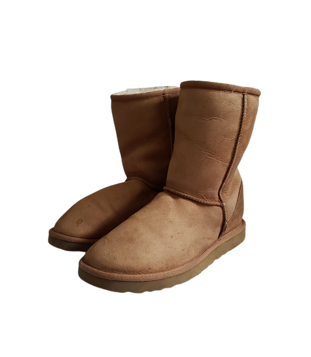 UGG Classic Short Boots Brown 5825 Women's Size W 7 | eBay