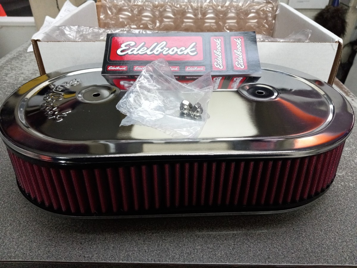 Edelbrock Oval Air Cleaner Element for 1235 & 1236 Edelbrock Oval Air Cleaner Element for 1235 & 1236